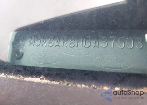 2017 Ford Police Interceptor z USA, uszkodzony, nr VIN 1FM5K8AR8HGA37503